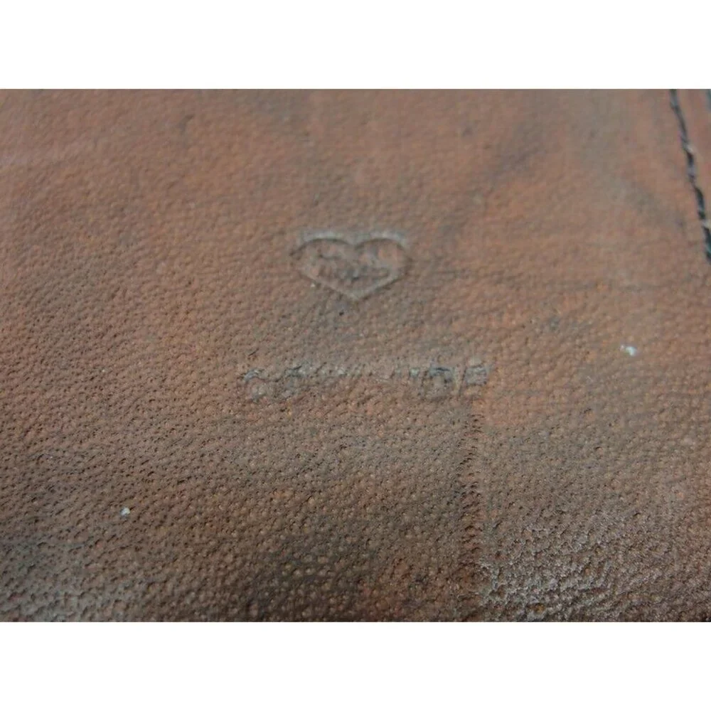 Vintage Rico Leather Money Clip Men Wallet ID Credit Card Holder